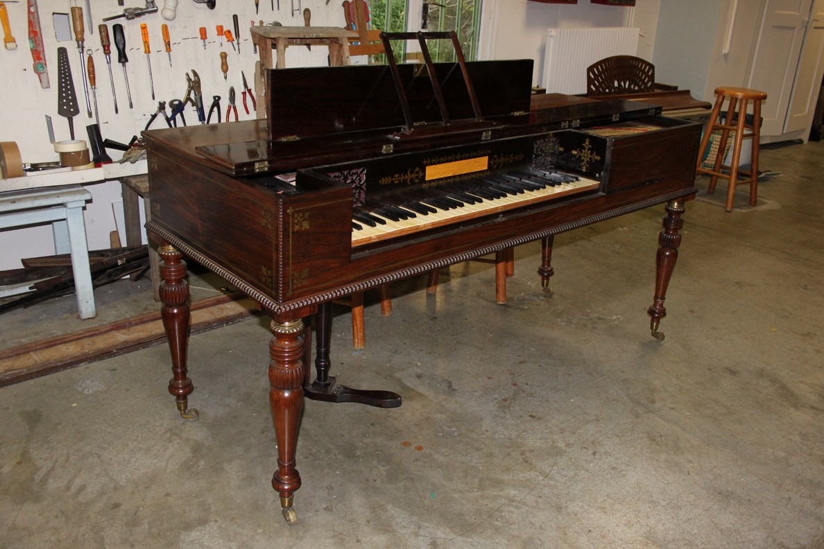 clic pour ouvrir dans un nouvel onglet Piano carré Broadwood à acheter sur Montpellier
